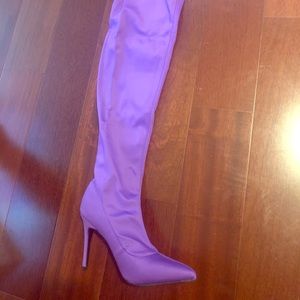 Purple Thigh Highs!!!!! 💜